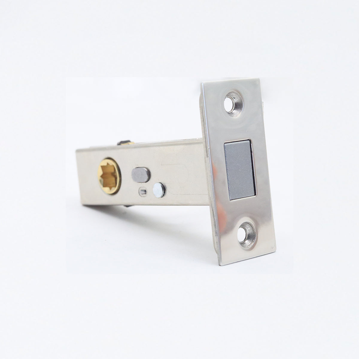 Zuperior Hardware Magnetic Door Latch Tubular Latch
Privacy lock .
Magnetic door handle with a satin nickel door latch and privacy pin.
Durable and contemporary design door hardware.
