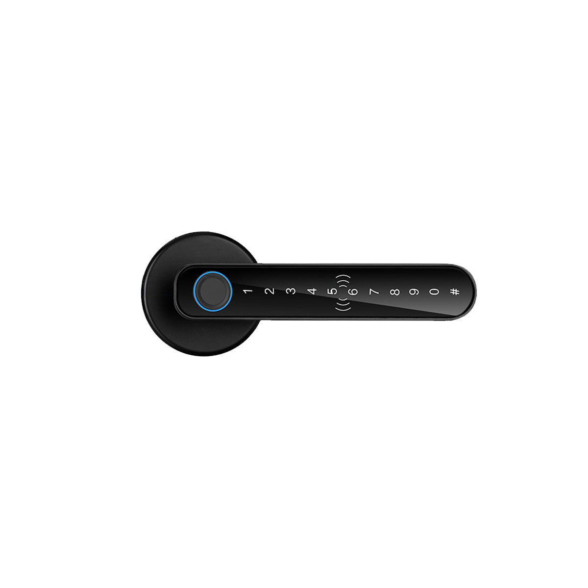 Smart door handle Matte Black - Wise