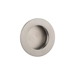 Flush Pull Round - Satin Nickel